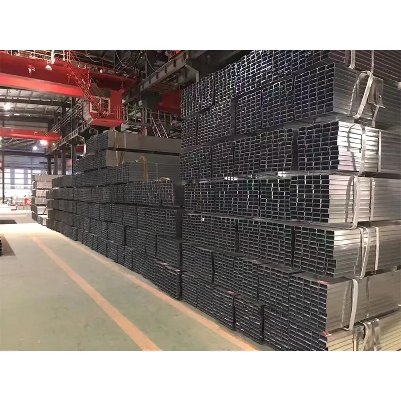 Tubo de acero cuadrado y rectangular galvanizado en caliente