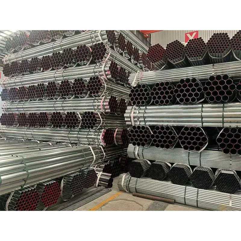 Tubo de acero redondo galvanizado en caliente