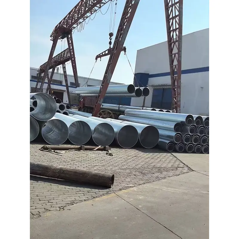 Tubería de acero en espiral galvanizada en caliente