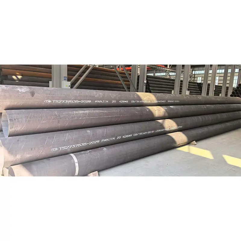 Tubería de acero sin costura laminada en caliente de gran diámetro