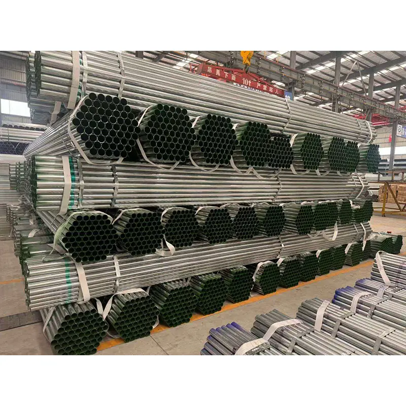 Tubo de acero redondo pregalvanizado